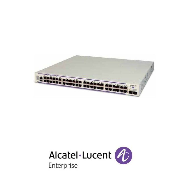 OS6450P48X Gigabit Ethernet chassis in a 1U form