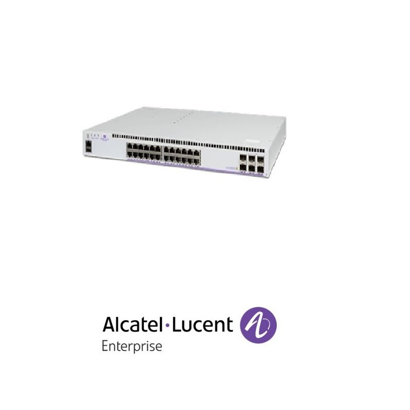 OS6560P24X4 GigE fixed chassis 24 RJ45 PoE
