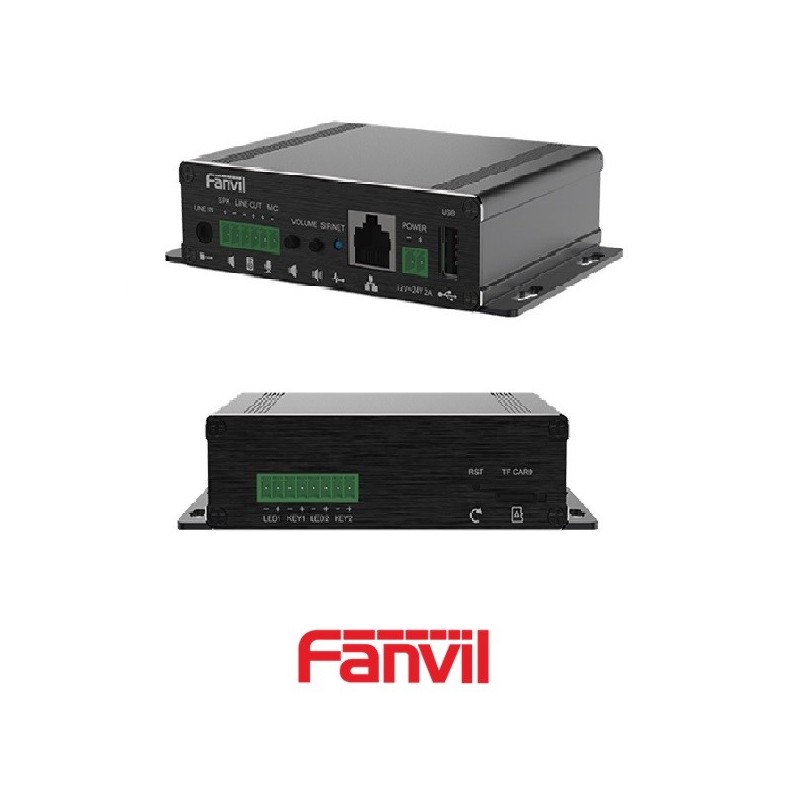 Gateway Fanvil IP SIP  Puerto de Red 10100 Mbps