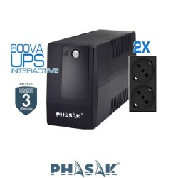 SAI Phasak Basic Interactivo 600 VA  PH 9406