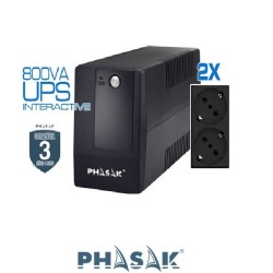 SAI Phasak Basic Interactivo 800 VA  PH 9408