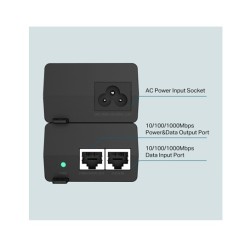 Inyector PoE TpLink 2 puertos Gigabit  Estándares