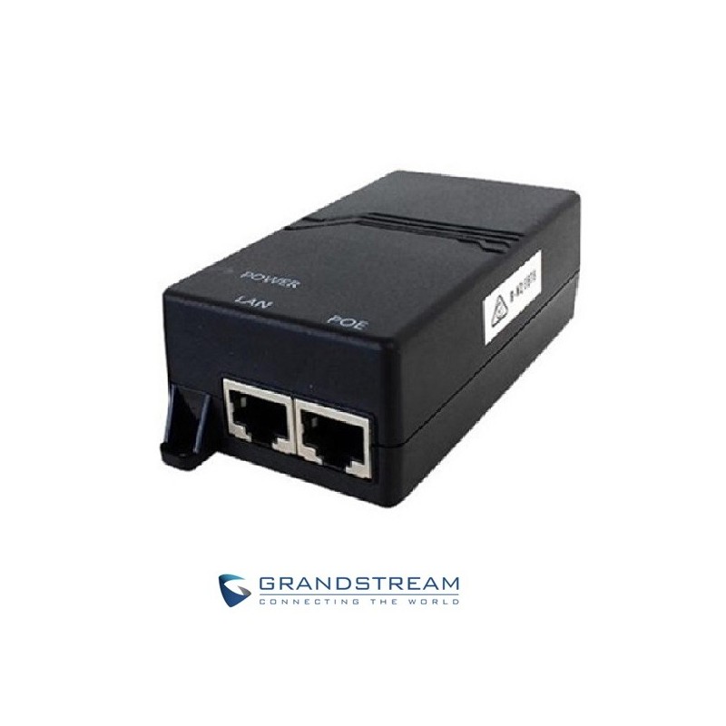 Inyector PoE GrandStream Gigabit 48v 05A Output