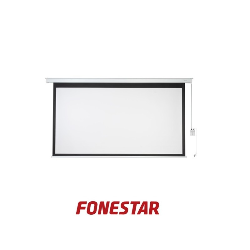 Pantalla proyección Fonestar eléctrica 106 235 x 132 m