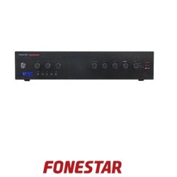 Amplificador 120w de megafonía 3 zonas