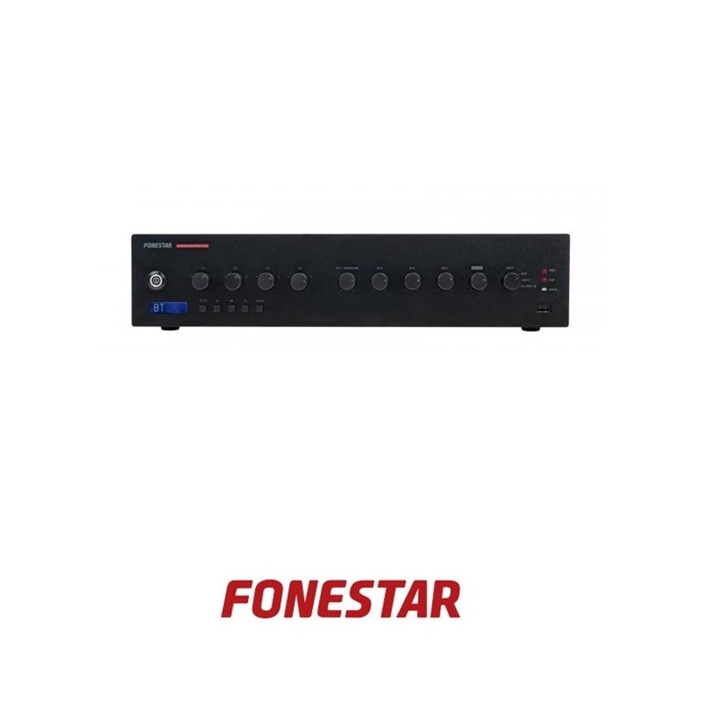 Amplificador 240w de megafonía monozona