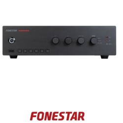 Amplificador Fonestar 30 W de megafonía USB/MP3/FM.