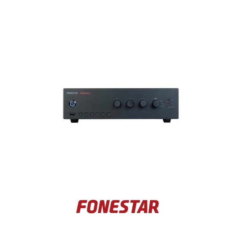 Amplificador 60w de megafonía monozona
