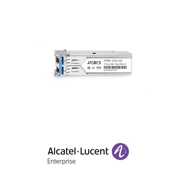 SFP100LCSM15 100BaseFX SFP transceiver with an