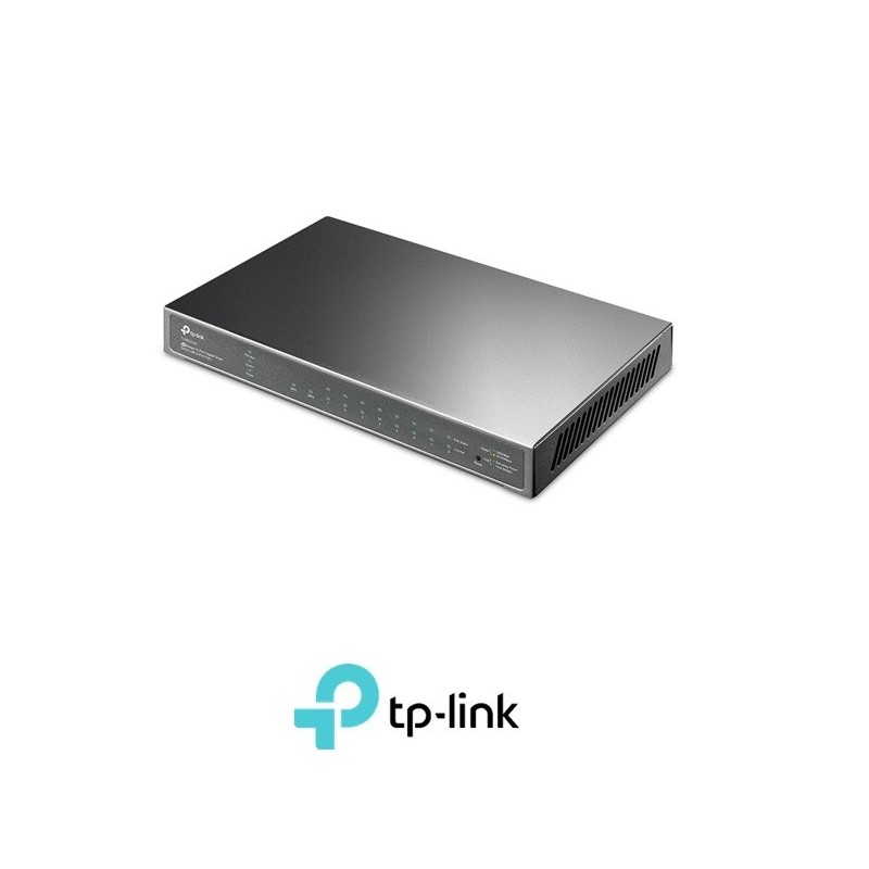 Switch TpLink Smart PoE Gigabit de 8 puertos