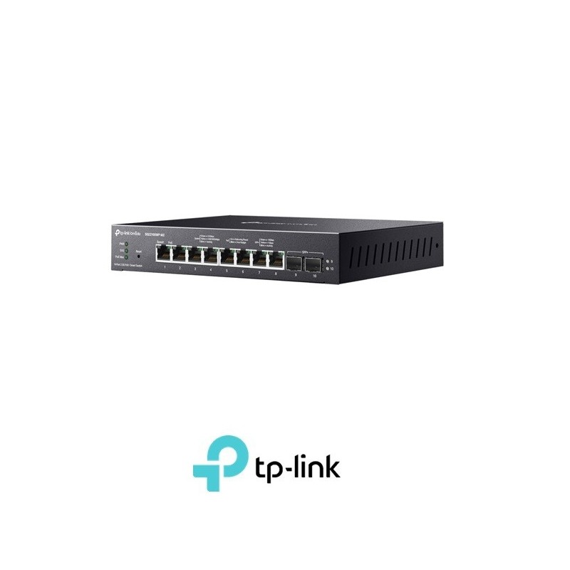 Omada 8Port 25 GBASET 2Port 10GE SFP Smart