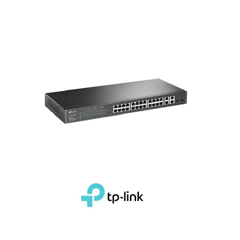Conmutador TpLink Smart JetStream de 24 puertos 