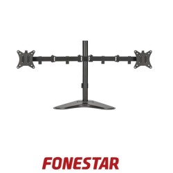 Soporte Fonestar de doble monitor orientable de mesa