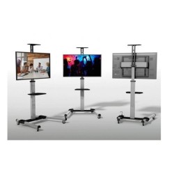 Soporte Fonestar suelo con ruedas para TV VESA 600x400 max