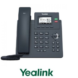 Teléfono Yealink T31P IP PoE 2 Cuentas SIP