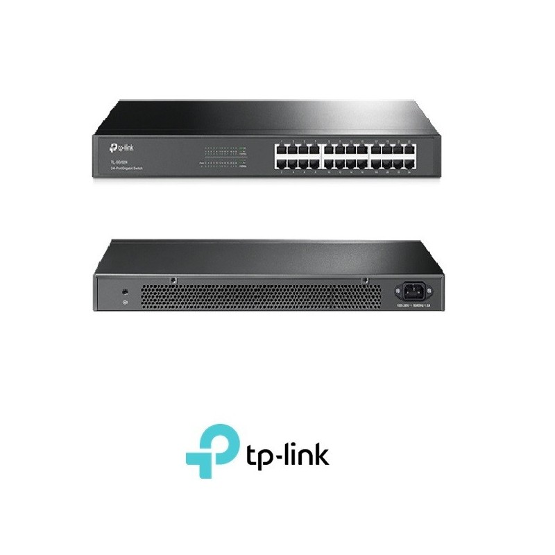 Switch TpLink Gigabit de 24 puertos 24 puertos 1