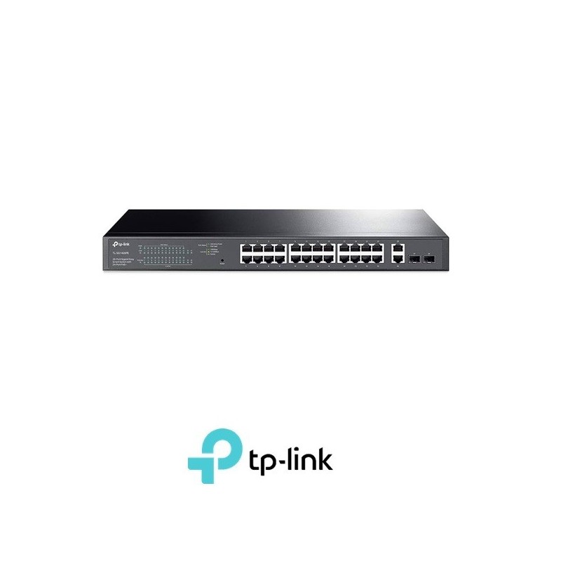 Conmutador TpLink Easy Smart Gigabit de 28 puerto