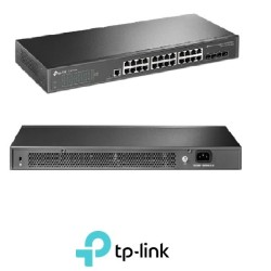Switch TpLink  administrado JetStream  de 24 pue