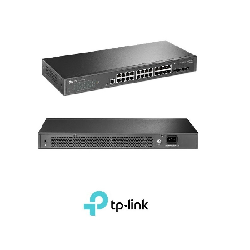 Switch TpLink  administrado JetStream  de 24 pue