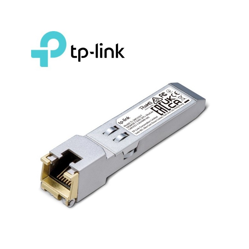 Módulo TpLink 10GBASET RJ45 SFPESPECIFICACIONE