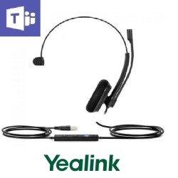 Auricular Yealink UH34 Monoaural USBA Goma Espum