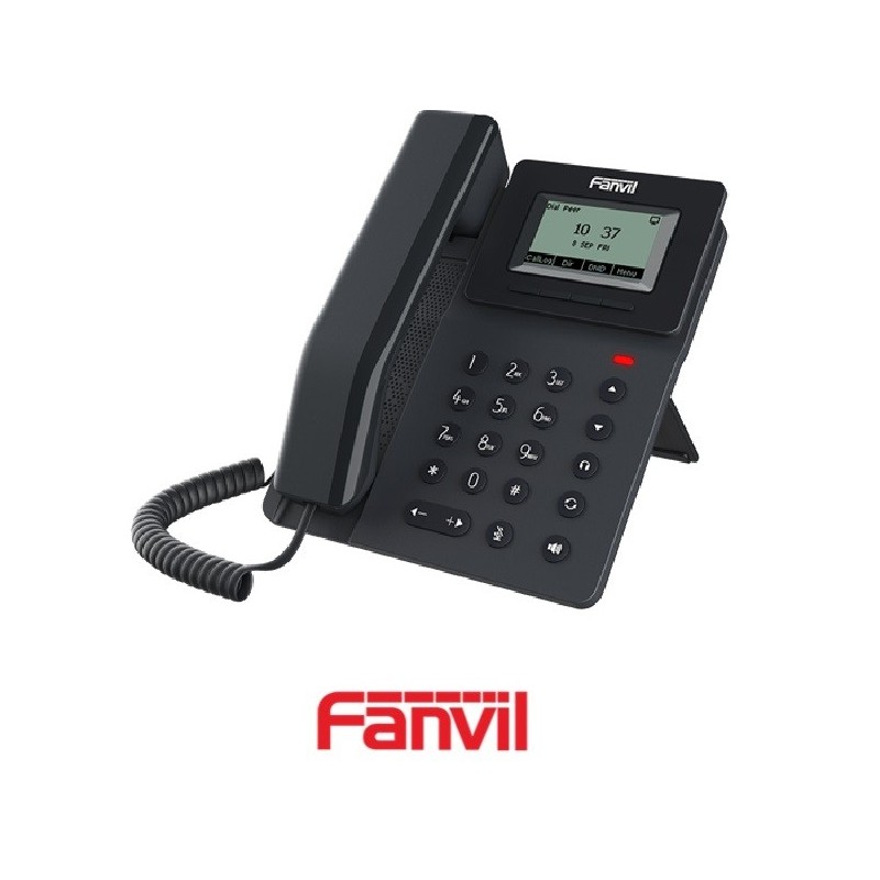 Teléfono IP FANVIL V50P 2 Líneas SIP 10100 Mbps