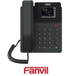 Teléfono IP FANVIL V60P 4 Líneas SIP 10100 Mbps