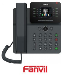 Teléfono IP FANVIL V63 Poe 6 Líneas SIP Pantall
