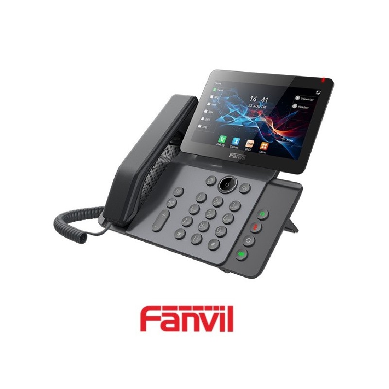 Teléfono IP FANVIL V66 Poe 20 Líneas SIP Pantal