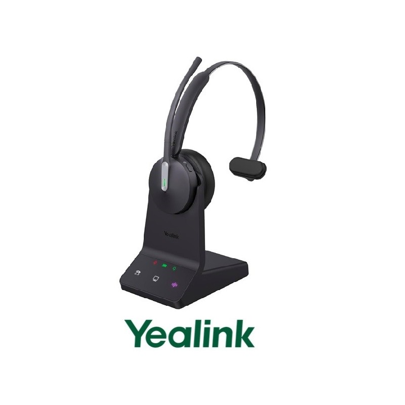 Auricular Inalámbrico DECT Yealink WH64 Monoaura