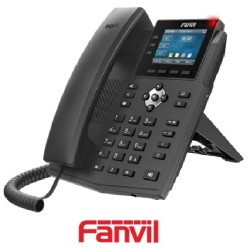 Teléfono IP FANVIL X3U Poe 6 lineas SIP