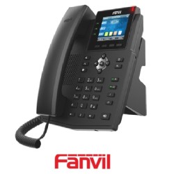 Teléfono IP FANVIL X3U Poe 6 lineas SIP