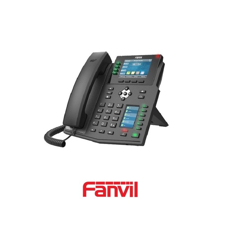 Teléfono IP FANVIL X5U Poe 16 lineas SIP