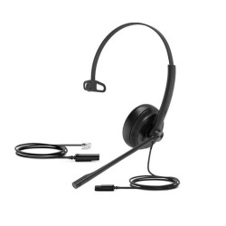 Auricular Yealink YHS34 Monoaural RJ9 Simil Cuero