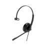 Auricular Yealink YHS34 Monoaural RJ9 Simil Cuero