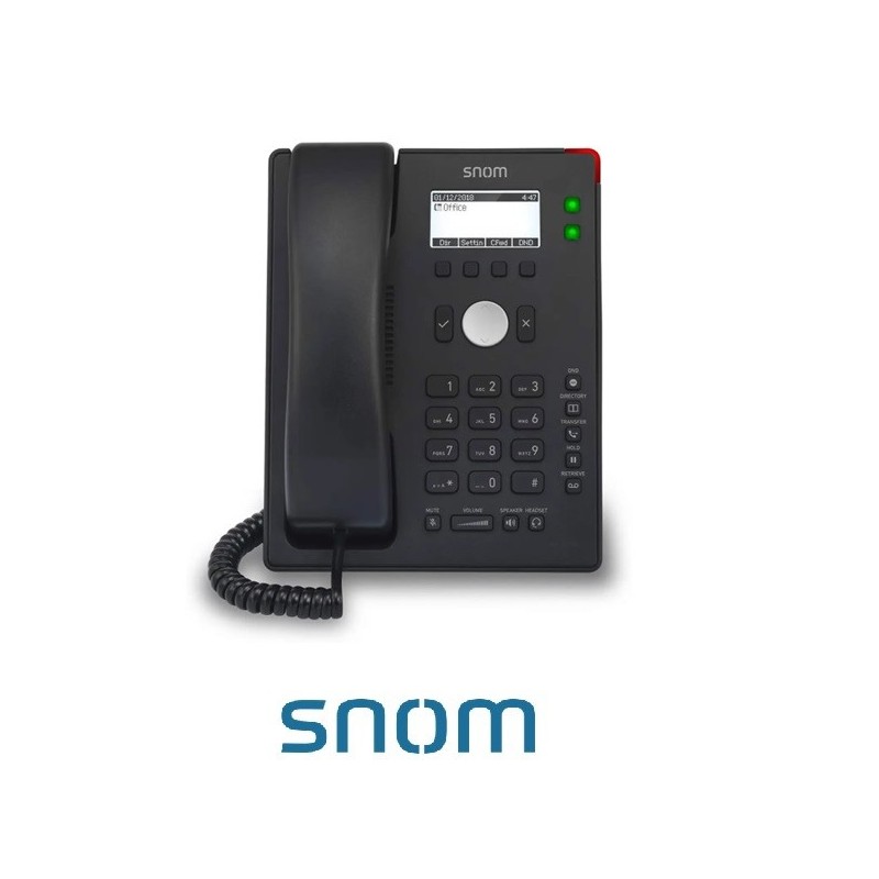 Teléfono SIP Sobremesa Snom D120