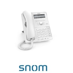 Teléfono SIP Sobremesa Snom D715 Blanco