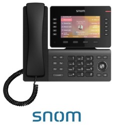 Teléfono SIP Sobremesa Snom D865 Custonizado Negro