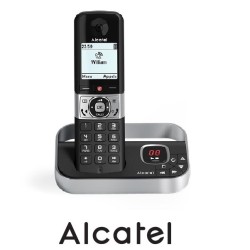 Teléfono Analógico Alcatel F890 Voice DUO EU Negro