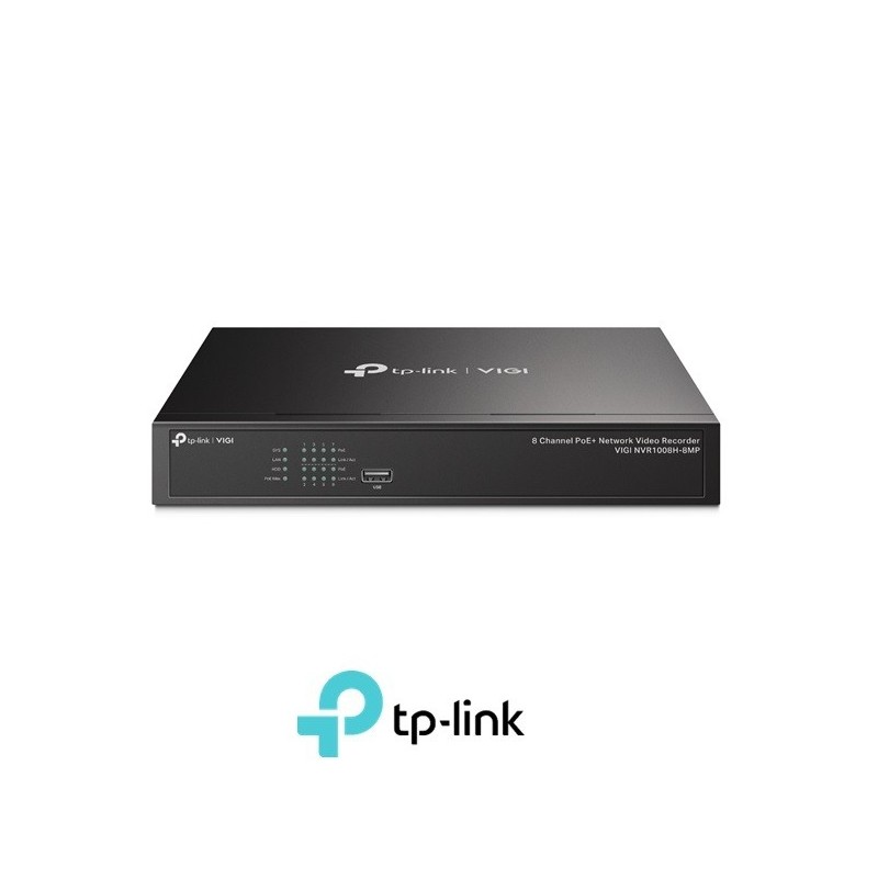 VIGI NVR1008H8MP Grabador de video en red PoE d
