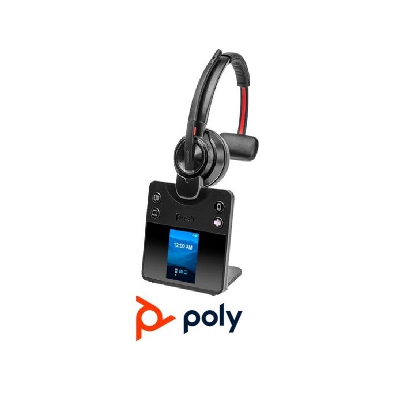 Auricular Inalámbrico Poly Savi 8410 Office Monoa