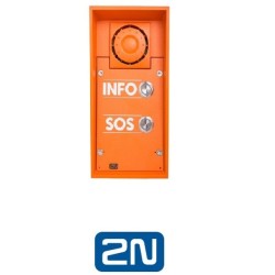 2N IP Safety  2 botones altavoz de 10 W etique
