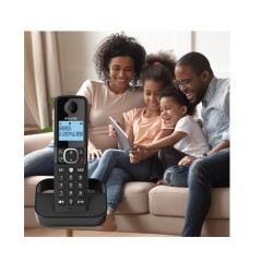 Telefono Inalámbrico Dect Alcatel F860 Negro DUO