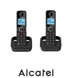 Telefono Inalámbrico Dect Alcatel F860 Negro DUO