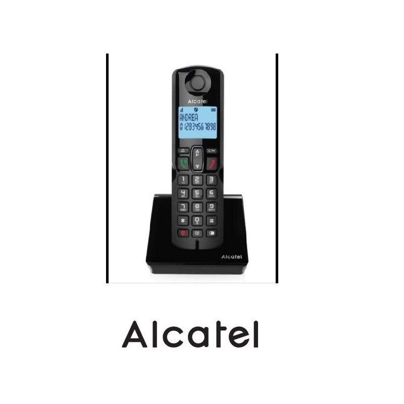 Teléfono Analógico DECT Alcatel S280 Negro