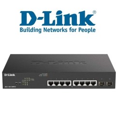 Switch Dlink 10Port PoE Gigabit Smart Manag