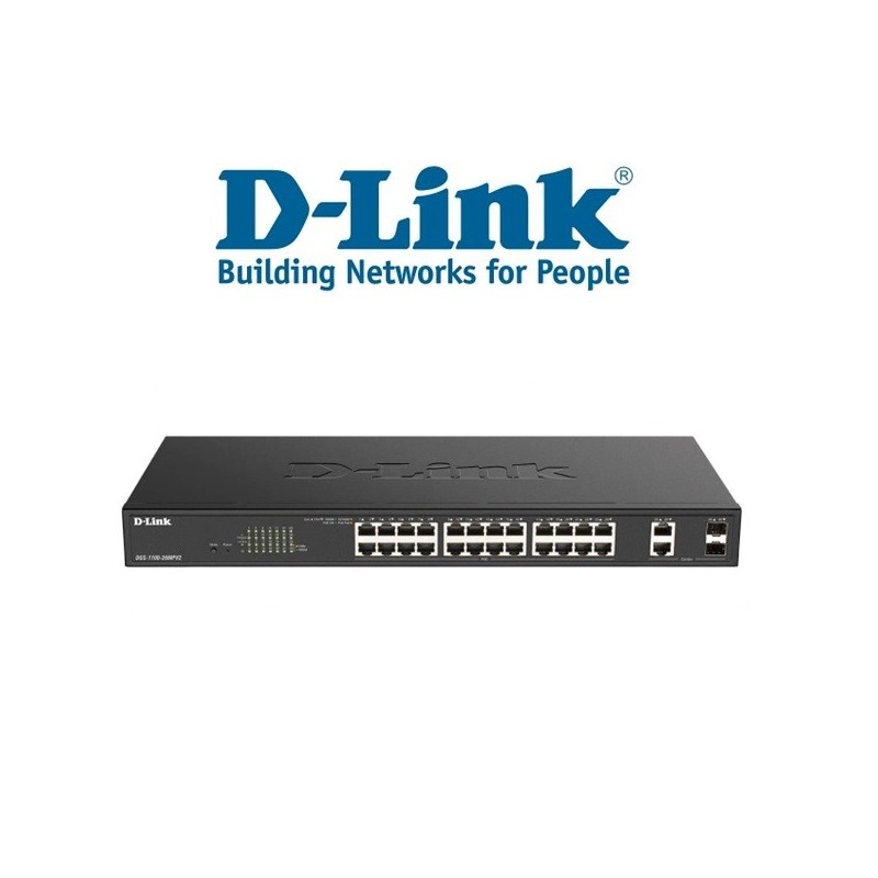 Switch Dlink 26Port PoE Gigabit
