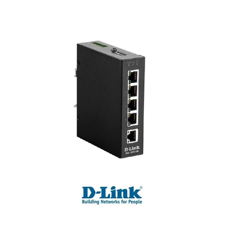 5 PORT UNMANAGED SWITCH WITH 5