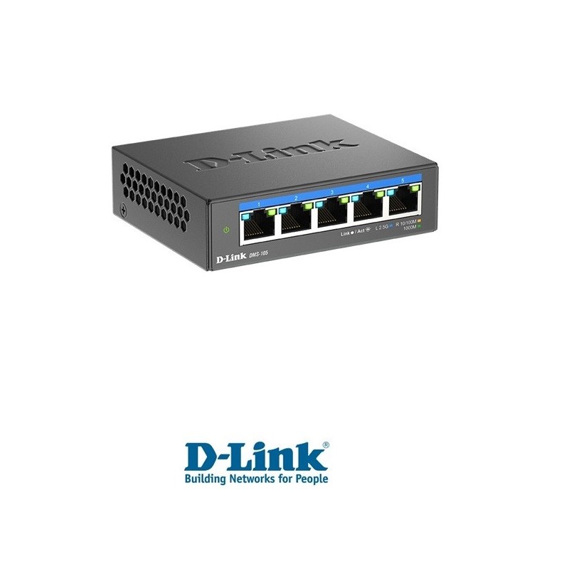 DLink 5Port MultiGigabit Unmanaged Switch