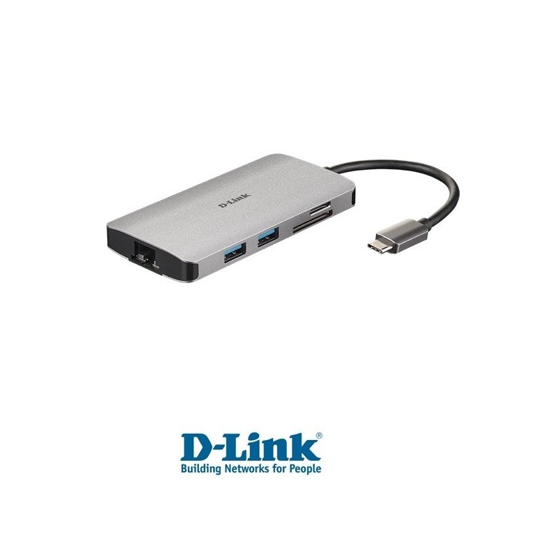 USBC Hub with HDMIEthernetCard Reader